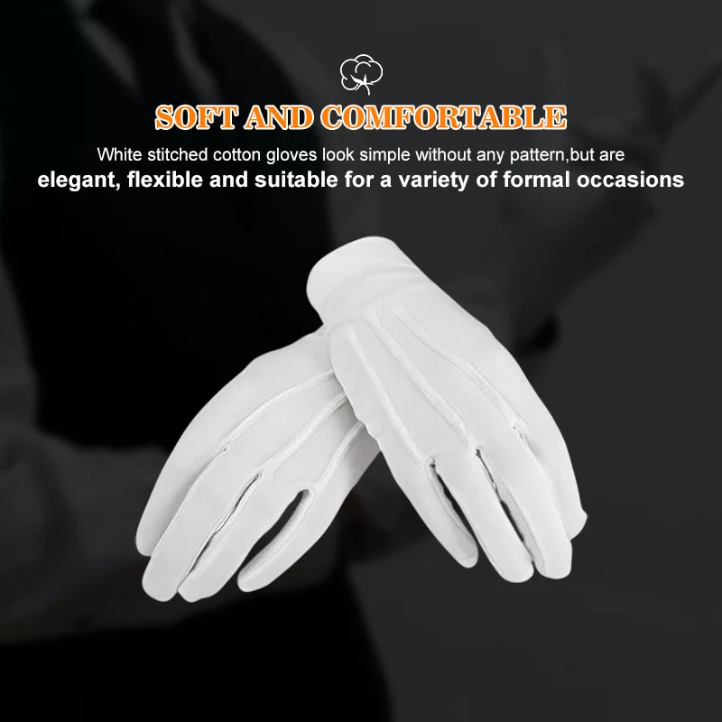 Luvas de etiqueta elegantes para eventos formais e ocasiões especiais